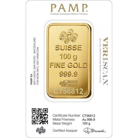 Zlatý zliatok PAMP Fortuna, 100 g