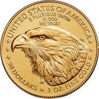 Zlatá minca American Eagle - rôzne roky, 1 oz