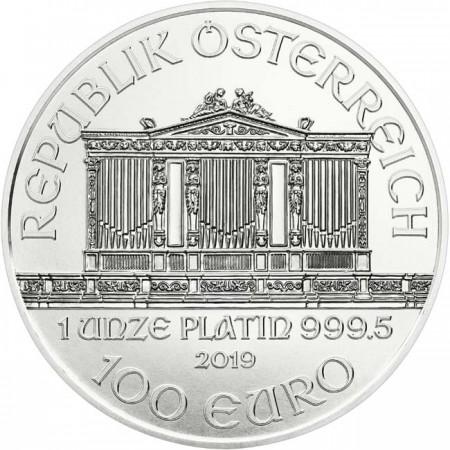 Platinová minca Viedenskí filharmonici 2026, 1 oz