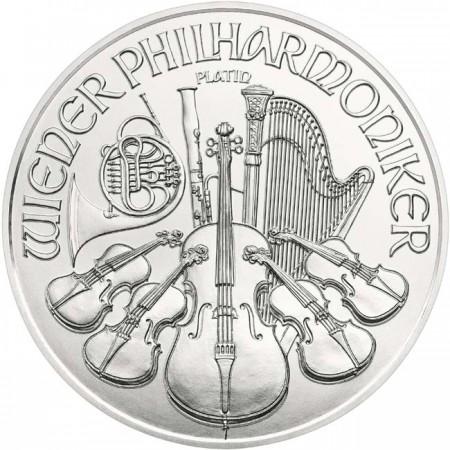 Platinová minca Viedenskí filharmonici 2026, 1 oz