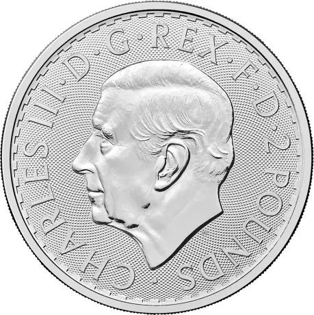 Strieborná minca Britannia Charles III 2026, 1 oz