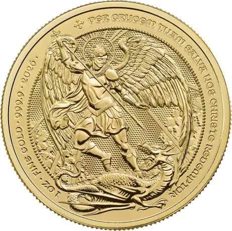 Zlatá minca Britannia - Anjel 2026, 1 oz