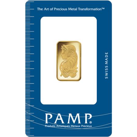 Zlatý zliatok PAMP Fortuna, 10 g