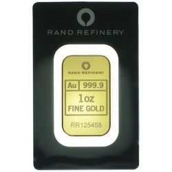 Zlatý zliatok Rand Refinery 1 oz