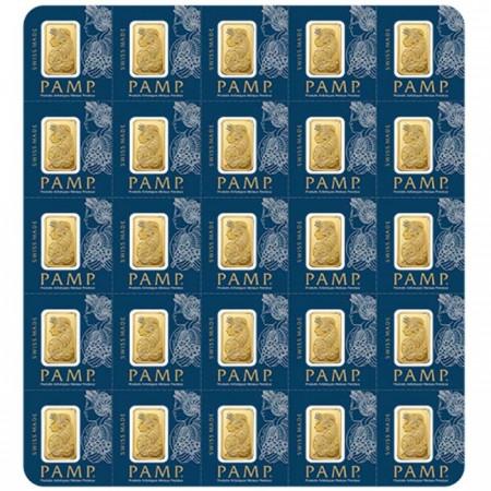 Zlatý zliatok PAMP Fortuna (Multigram), 25 x 1 g