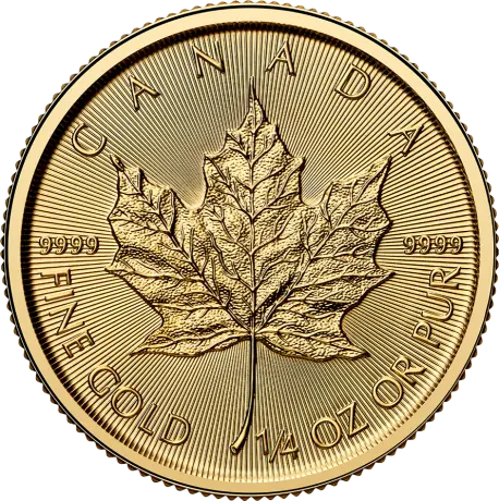Zlatá minca Maple Leaf 2026, 1/4 oz