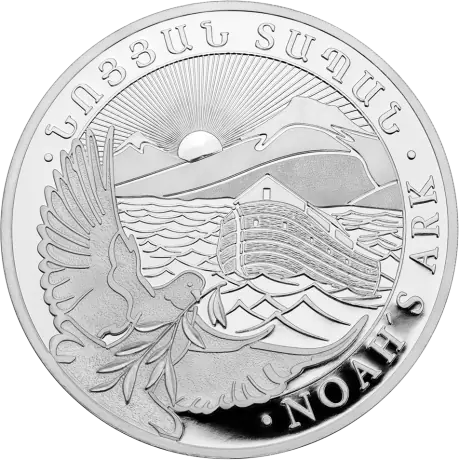 Strieborná minca Noemova archa 2026, 1/4 oz